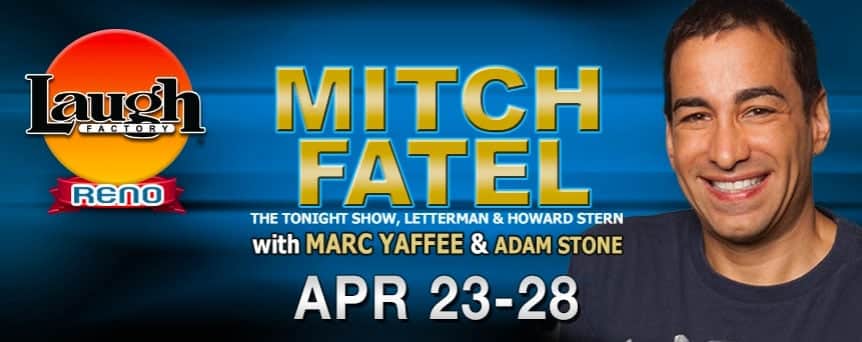 Mitch Fatel with Marc Yaffee at the Laugh Factory