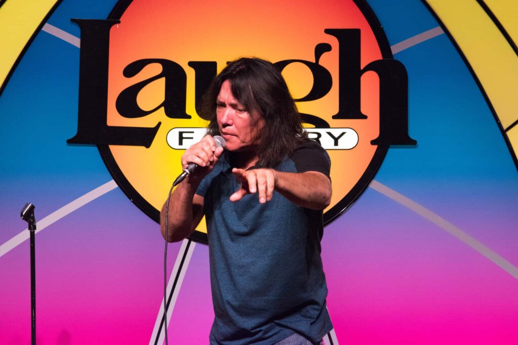 Comedian Marc Yaffee at the Laugh Factory